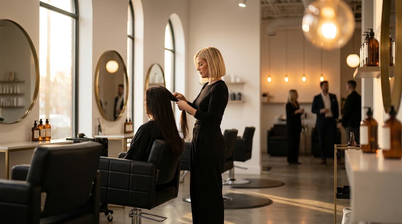 Moderner Friseursalon